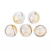 Transparent Handmade Blown Glass Globe Beads GLAA-T012-33A-04-1