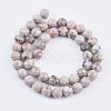 Natural Maifanite/Maifan Stone Beads Strands G-F353-8mm-4