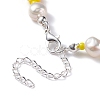 Natural Pearl Beaded Necklace NJEW-TA00018-03-6