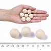 Natural Wooden Round Ball WOOD-T014-20mm-4