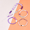 DIY 28 Style Resin & Acrylic & ABS Beads Jewelry Making Finding Kit DIY-NB0012-03E-4