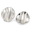 304 Stainless Steel Ear Studs EJEW-P270-01A-P-1