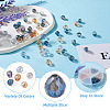 Crafans 360Pcs 6 Colors Electroplate Transparent Glass Beads Strands EGLA-CF0001-01-5