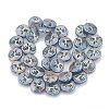 Electroplate Non-magnetic Synthetic Hematite Beads Strands G-N0322-09A-2