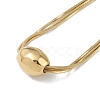 304 Stainless Steel Snake Chain Necklaces NJEW-U004-05G-2