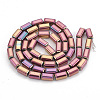 Electroplate Non-magnetic Synthetic Hematite Beads Strands G-N0322-10D-2