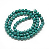 Synthetic Turquoise Beads Strands G-Q954-18-5mm-2