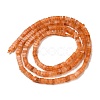 Natural Red Aventurine Beads Strands G-N342-80-3