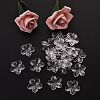 Flower Acrylic Beads TACR-YW0001-17-7