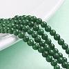 Natural Mashan Jade Round Beads Strands G-D263-4mm-XS26-4
