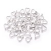 304 Stainless Steel Open Heart Charms STAS-F187-05P-2