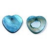 Natural Freshwater Shell Charms SHEL-R113-17D-2