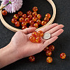 Resin Imitation Amber Beads CRES-TA0001-17-26