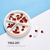 Flat Back Glass Cabochons MRMJ-T063-207-1