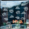 Waterproof PVC Colored Laser Stained Window Film Static Stickers DIY-WH0314-104-6