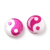 Printed Natural Freshwater Shell Beads SHEL-R129-07A-04-2