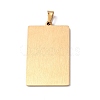 201 Stainless Steel Pendant STAS-B033-01G-13-2