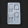 Phone DIY Silicone Quicksand Molds DIY-G079-06A-3