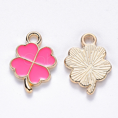 Alloy Enamel Pendants ENAM-S121-050C-1