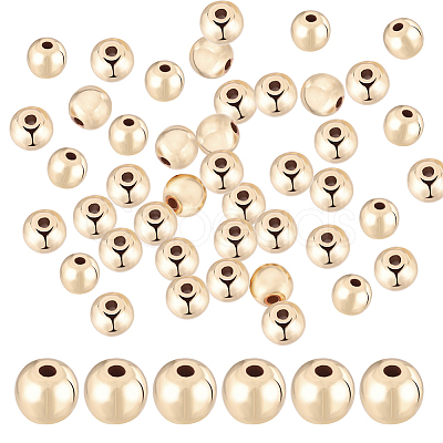 Beebeecraft Brass Beads KK-BBC0009-71B-1