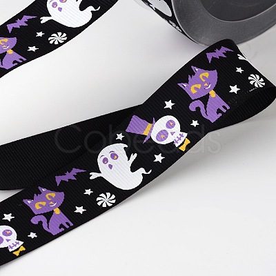 Grosgrain Ribbon For Halloween SRIB-D057-04-1