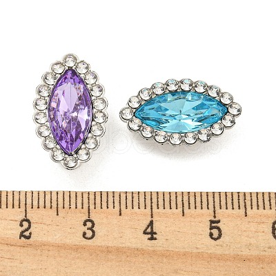 Acrylic Rhinetsone Cabochons FIND-C054-10P-1