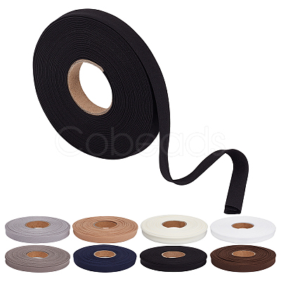 BENECREAT 8 Rolls 8 Colors Polyester Elastic Cord OCOR-BC0006-59-1