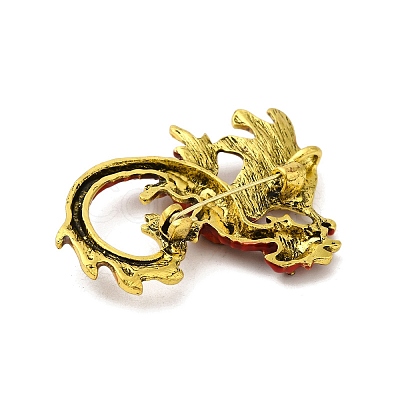 Dragon Enamel Pin Brooches JEWB-F027-01-1