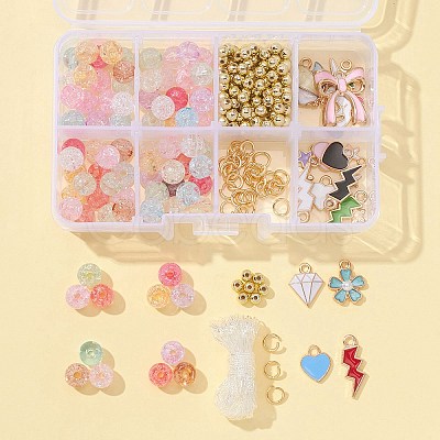 DIY Candy Color Bracelet Making Kit DIY-FS0002-98-1