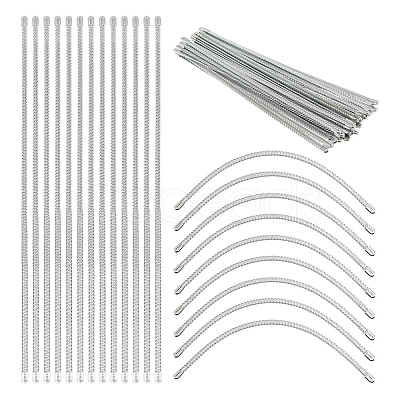 PandaHall Elite 30Pcs Iron Spiral Corset Boning Stay FIND-PH0009-64B-1