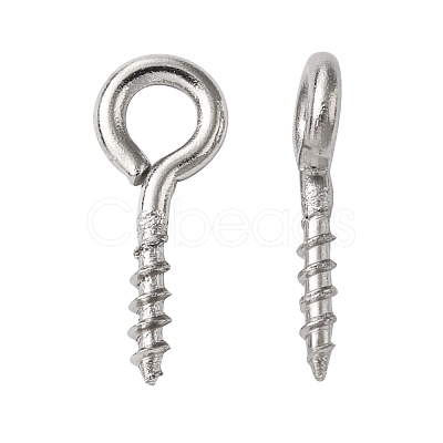 Tarnish Resistant 304 Stainless Steel Screw Eye Pin Peg Bails STAS-L234-165C-P-1