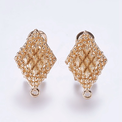 Alloy Stud Earring Findings PALLOY-F201-11-1