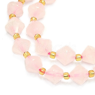 Natural Rose Quartz Beads Strands G-I376-B06-01-1