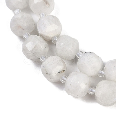 Natural Rainbow Moonstone Beads Strands G-B125-O10-01-1