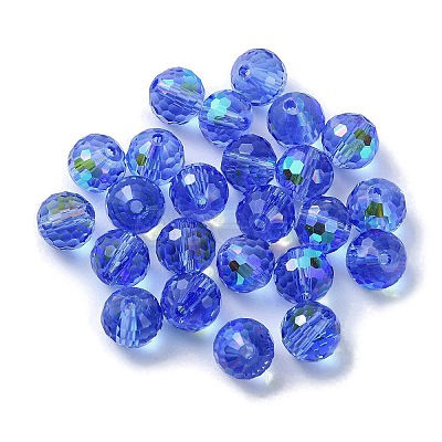 AB Color Plated Glass Beads EGLA-P059-02A-AB14-1