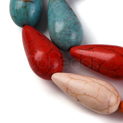 Synthetic Turquoise Beads Strands G-C147-23B-1