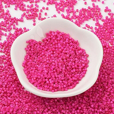 Baking Paint Glass Seed Beads SEED-S042-05B-68-1