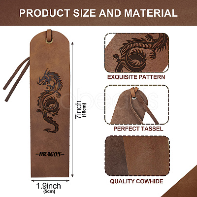 Cowhide Leather Labels AJEW-WH0386-0029-1