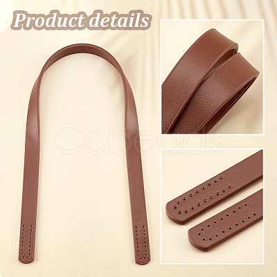 PU Imitation Leather Bag Handles FIND-WH0036-53C-1