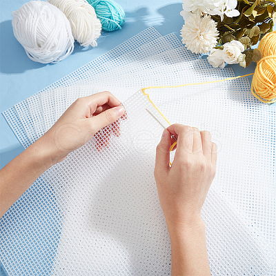 Square Plastic Canvas Sheets DIY-WH0504-117-1