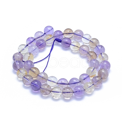 Natural Ametrine Beads Strands G-L552H-10C-1