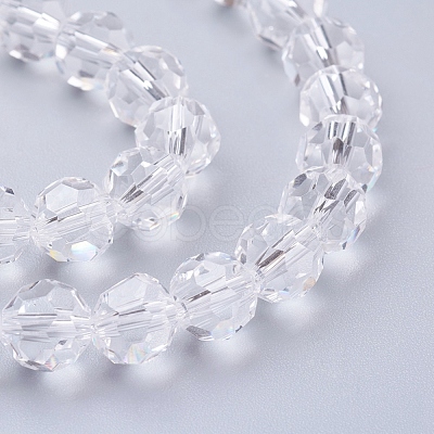 Glass Beads Strands EGLA-J042-8mm-12-1