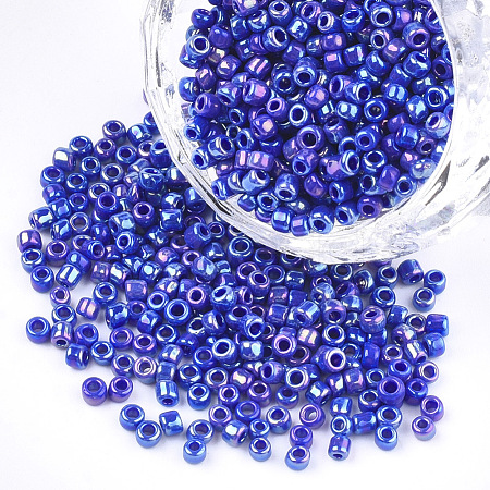 Opaque Glass Seed Beads SEED-S023-01A-08-1