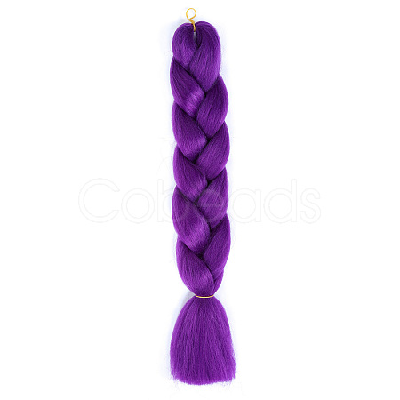 Long Single Color Jumbo Braid Hair Extensions for African Style - High Temperature Synthetic Fiber ST4075437-1