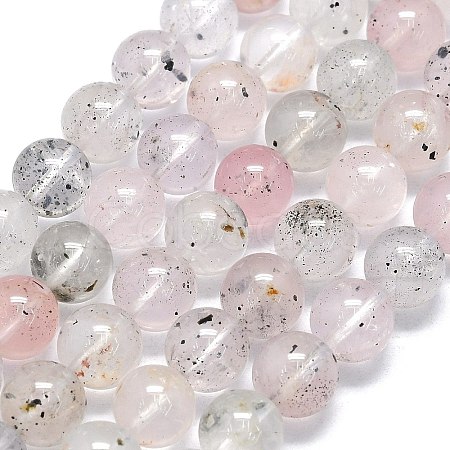 Natural Lepidolite Beads Strands G-G106-P01-01-1