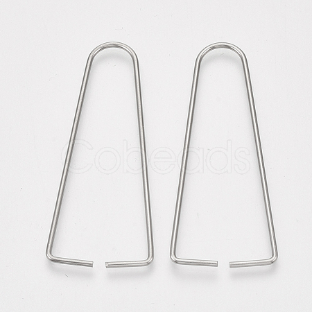 304 Stainless Steel Triangle Rings STAS-S079-138C-02-1
