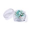 Nail Art Decoration, Natural Amazonite Chip Beads, No Hole/Undrilled, 1.5~8.5x1.5~5mm, 6g/box