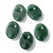 Natural Green Aventurine Massage, Thumb Worry Stone for Anxiety Therapy, Oval, 40.5~41x30.5~31x8~9mm