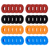SUPERFINDINGS 40Pcs 4 Colors Sponge Style Joystick Positioning Auxiliary Ring for Game Console FIND-FH0005-22-1