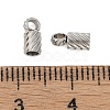 Tarnish Resistant 304 Stainless Steel Cord Ends STAS-Z084-07P-01-3